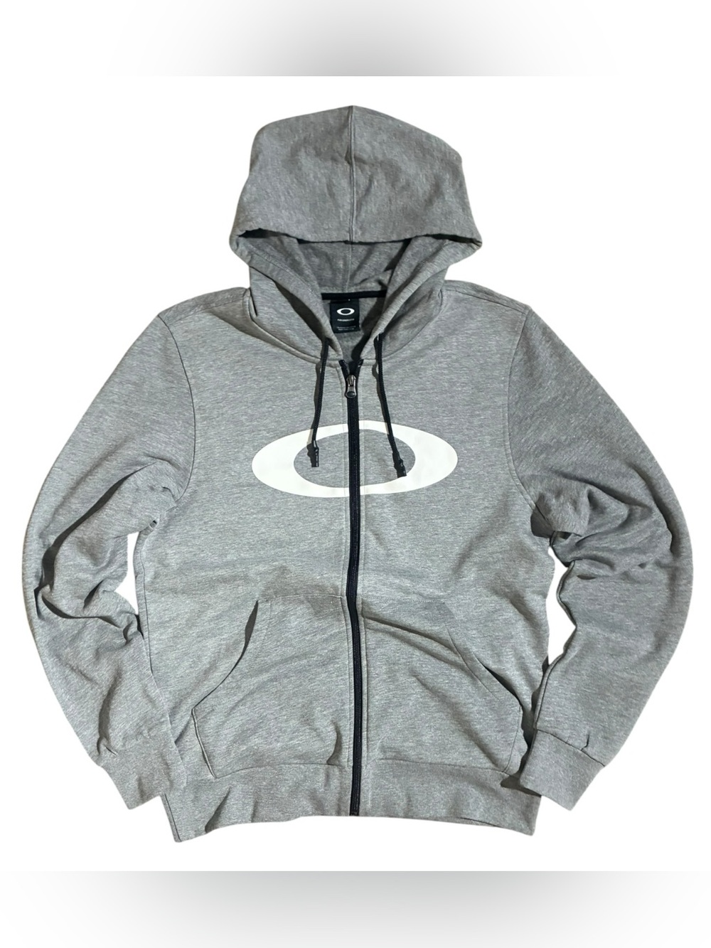 Oakley Ellipse Full Zip Hoodie Gray